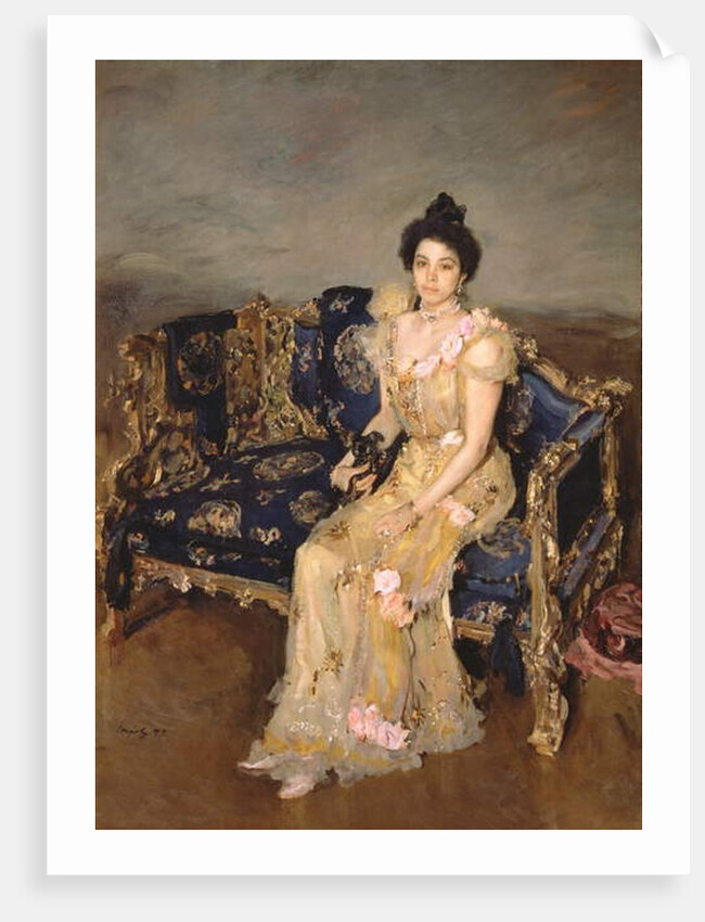 Portrait of Sofia Mikhailovna Botkina, 1899 by Valentin Aleksandrovich Serov
