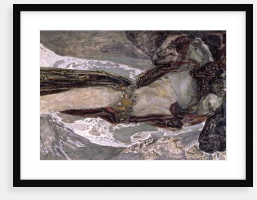 The Flying Demon, 1899 by Mikhail Aleksandrovich Vrubel