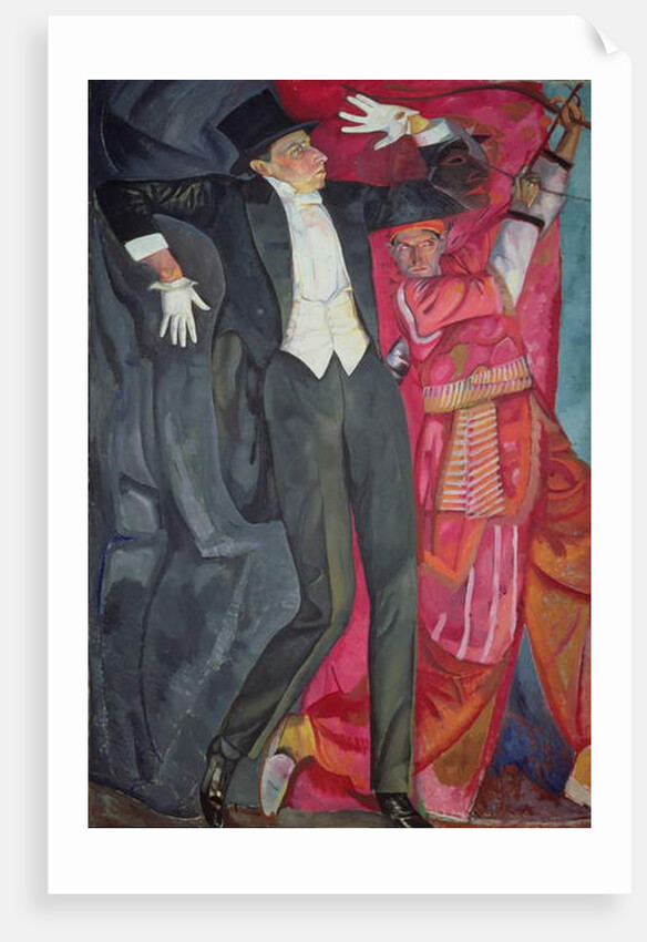 Portrait of the Producer Vsevolod Emilievich Meyerhold 1916 by Boris Dmitrievich Grigoriev