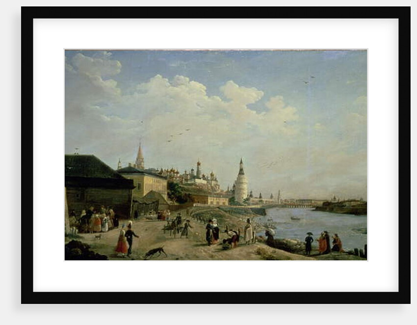 View of the Kremlin from the Kamenniy Bridge, Moscow by Gerard de la Barthe