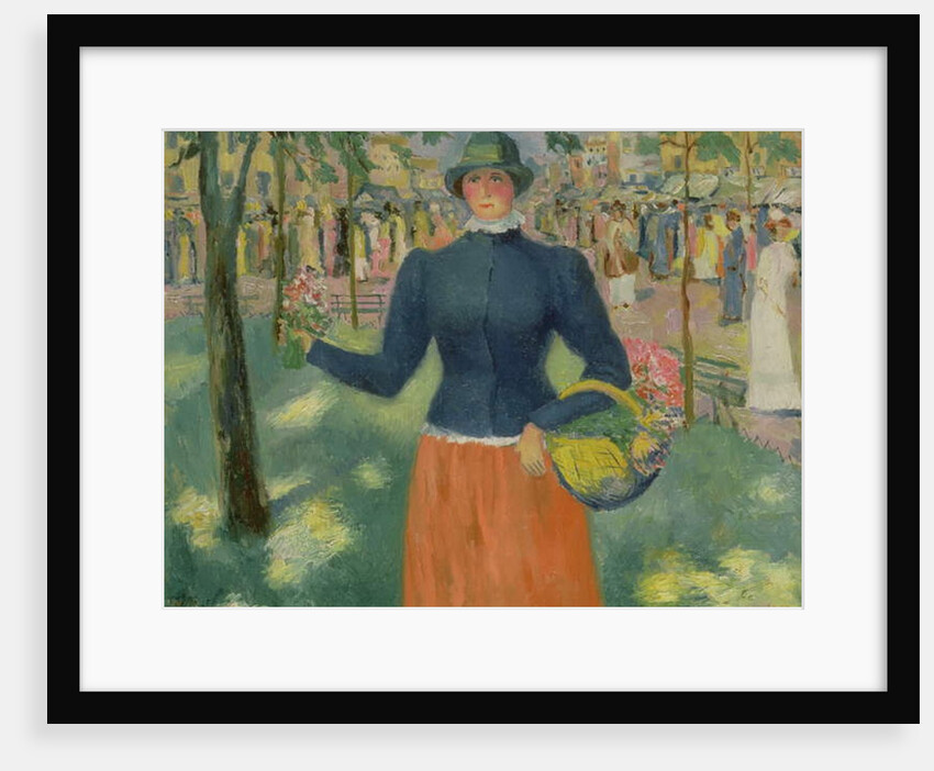 Study of a Flower Seller, 1903 by Kazimir Severinovich Malevich