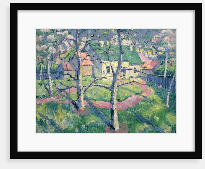 Apple Trees in Bloom, 1904 by Kazimir Severinovich Malevich