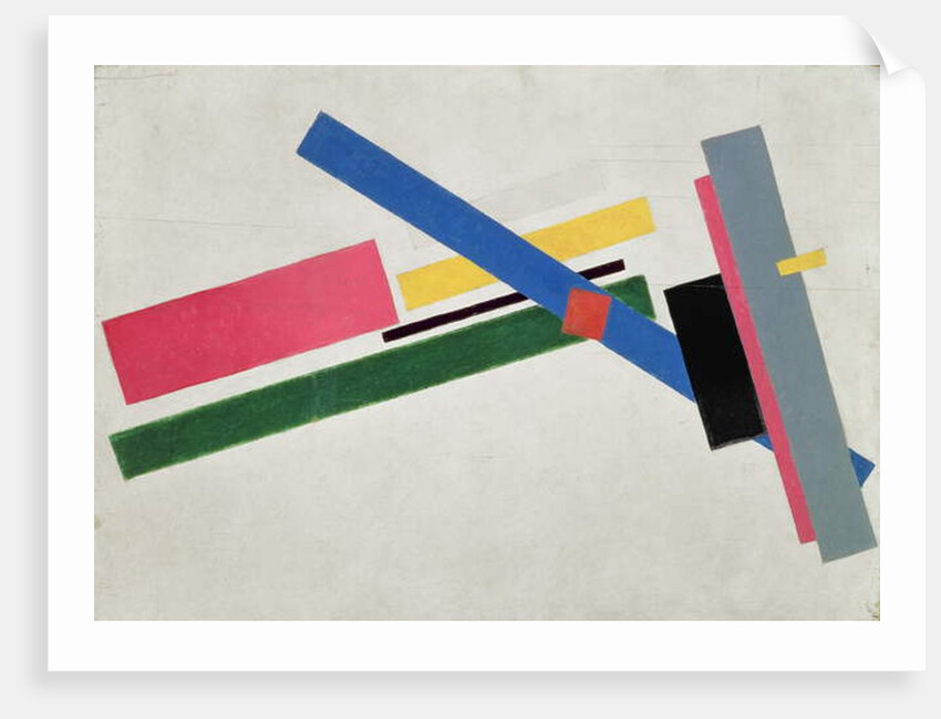 Suprematist Construction, 1915 by Kazimir Severinovich Malevich