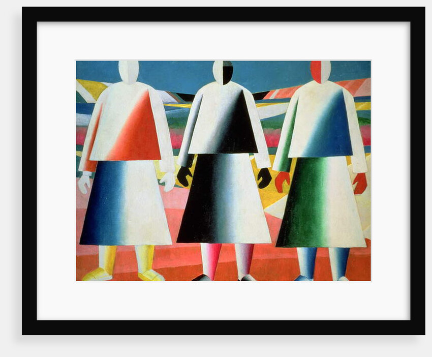 Young Girls in a Field, 1928-32 by Kazimir Severinovich Malevich