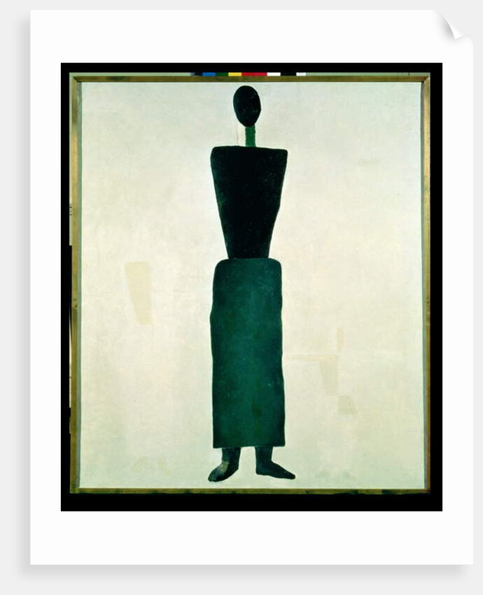 Suprematist Female Figure, 1928-32 by Kazimir Severinovich Malevich
