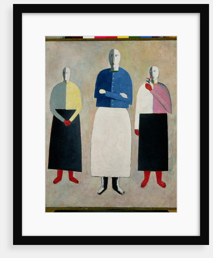 Three Little Girls, 1928-32 by Kazimir Severinovich Malevich