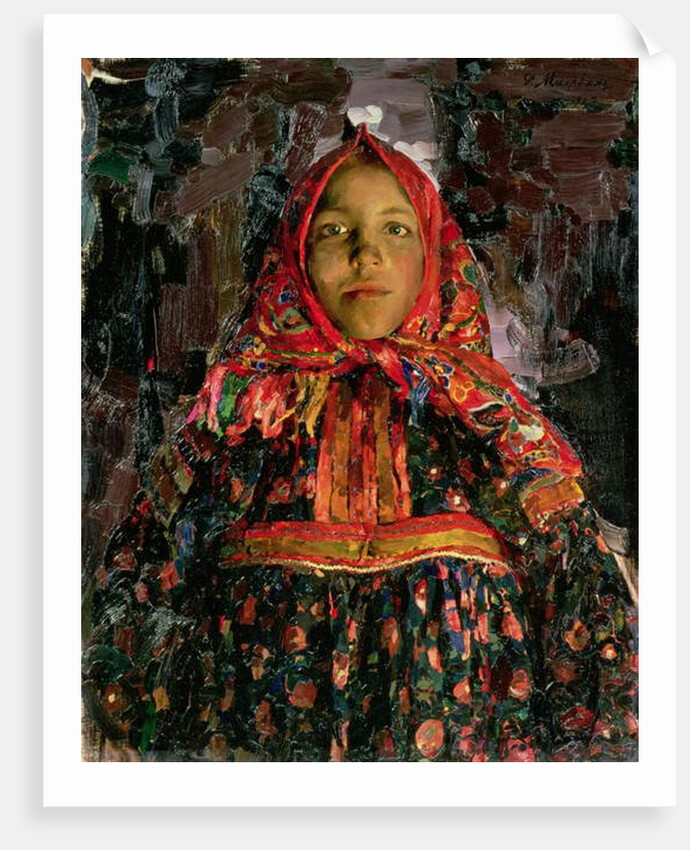 Verka, 1913 by Filipp Andreevic Maljavin