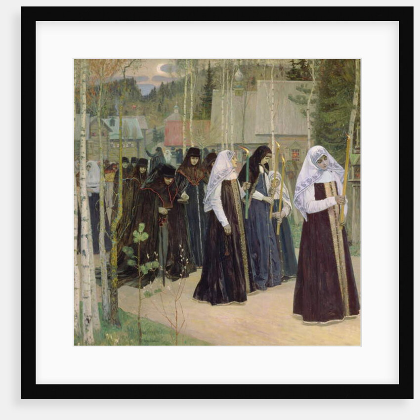 The Taking of the Veil, 1898 by Mikhail Vasilievich Nesterov