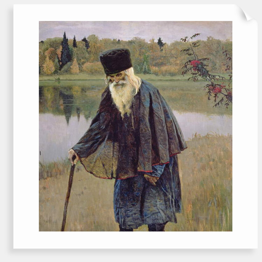 The Hermit, 1888 by Mikhail Vasilievich Nesterov