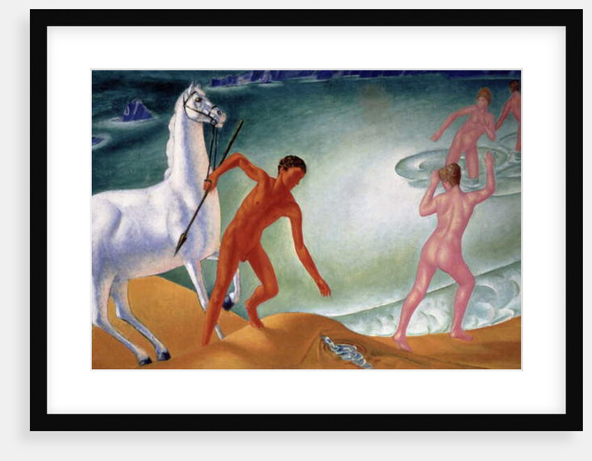 The Thirsty Warrior, 1915 by Kuzma Sergeevich Petrov-Vodkin