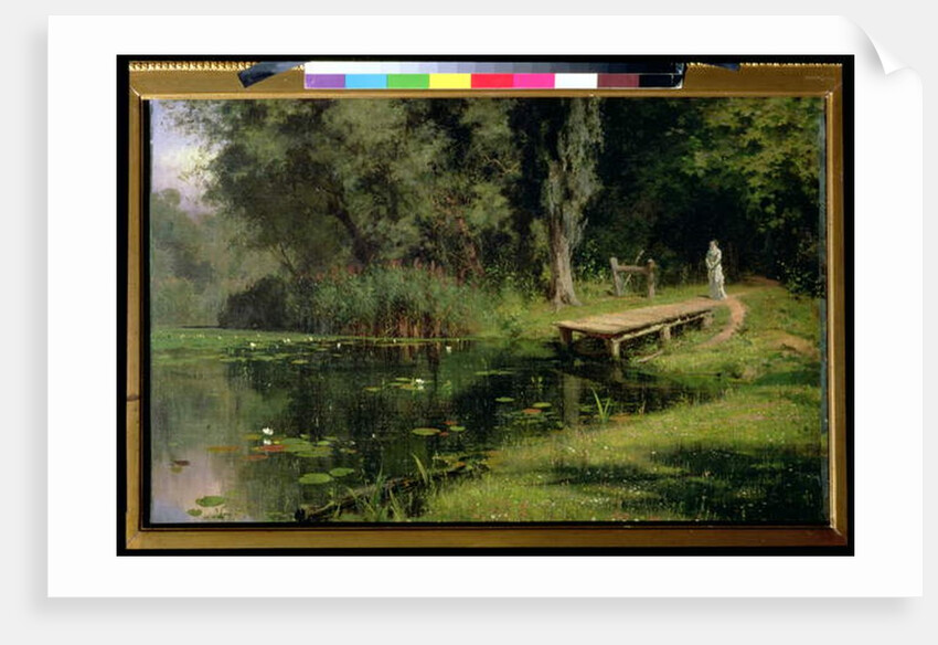 The Overgrown Pond, 1880 by Vasilij Dmitrievich Polenov