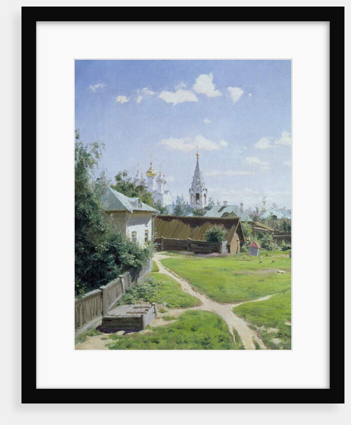 The Moscow Courtyard, 1902 by Vasilij Dmitrievich Polenov