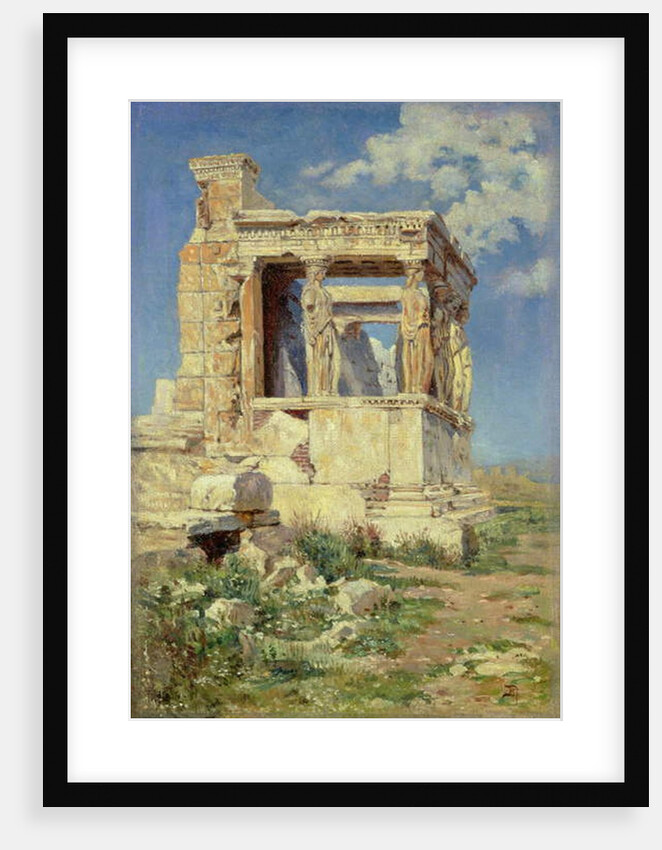 Portico with Caryatids, 1882 by Vasilij Dmitrievich Polenov