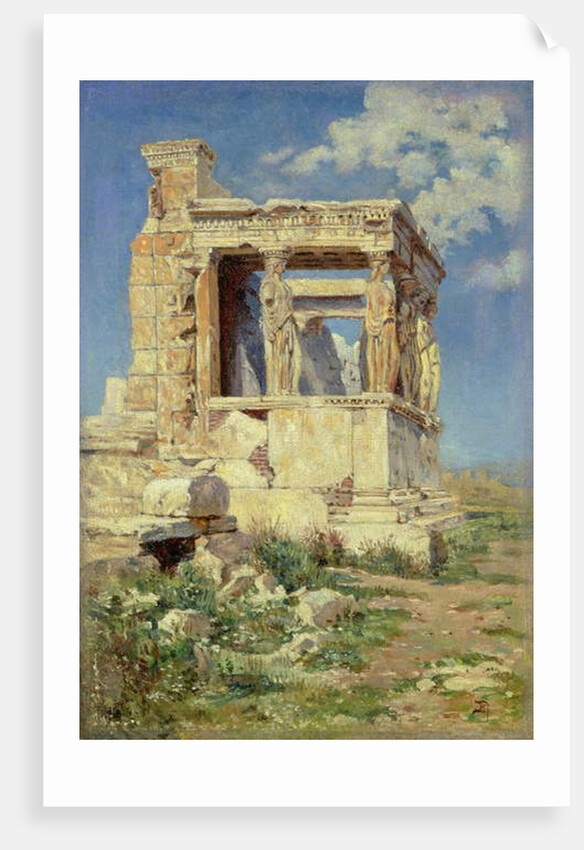 Portico with Caryatids, 1882 by Vasilij Dmitrievich Polenov