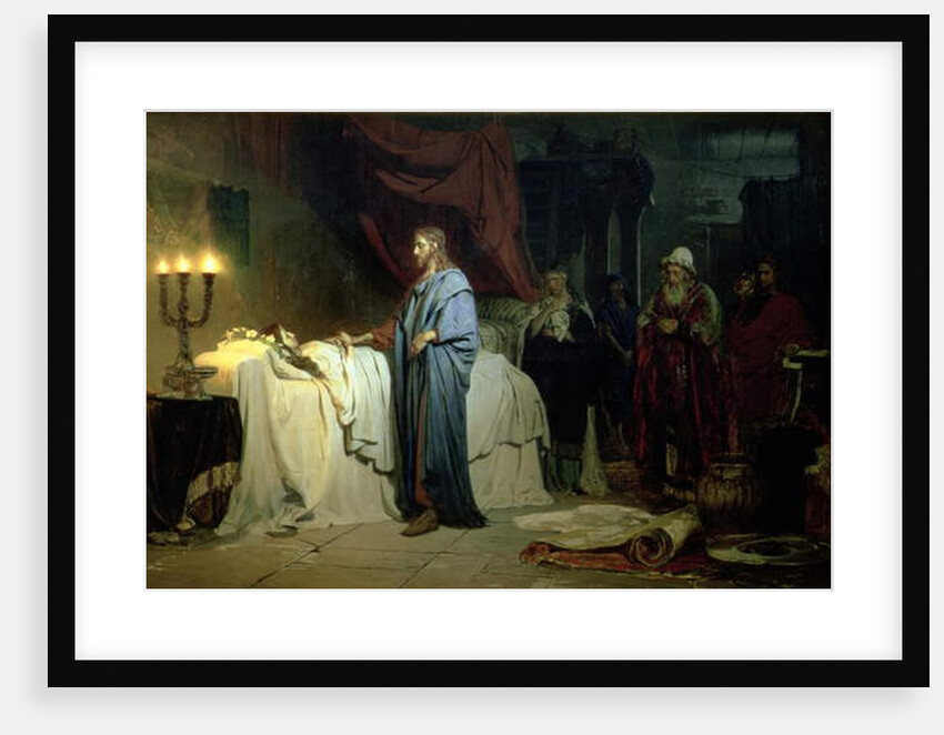 The Raising of Jairus's Daughter, 1871 by Ilya Efimovich Repin