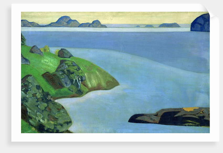 Rocky Coastal Landscape by Nicholas Roerich