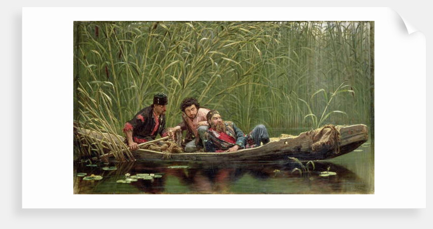 Suspicious People, 1882 by Konstantin Apollonovich Savitsky