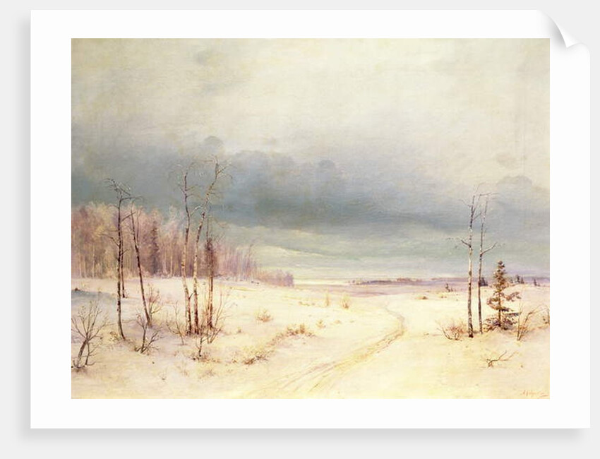 Winter by Aleksei Kondratevich Savrasov