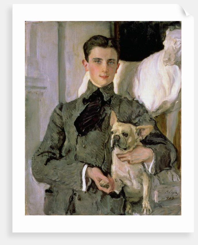 Portrait of Count Feliks Feliksovich Sumarokov-Yelstov later Prince Yusupov, 1903 by Valentin Aleksandrovich Serov
