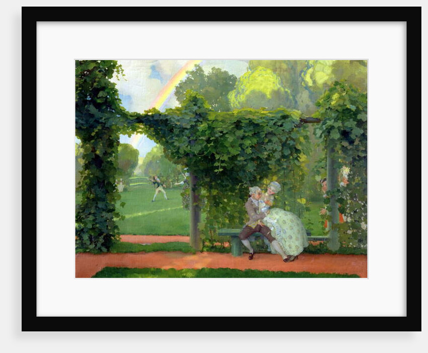 The Ridiculed Kiss, 1908 by Konstantin Andreevic Somov