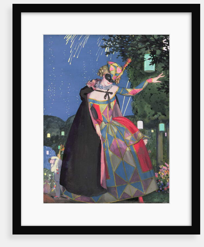 The Little Tongue of Columbine, 1913 by Konstantin Andreevic Somov
