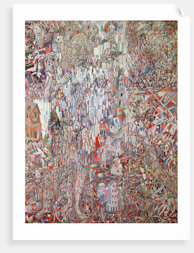 Formula of the Petrograd Proletariat, 1920-21 by Pavel Nikolaevich Filonov