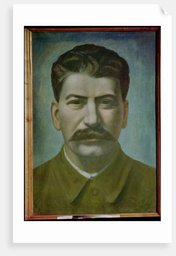 Portrait of Joseph Stalin 1936 by Pavel Nikolaevich Filonov