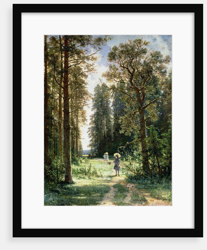 The Path through the Woods, 1880 by Ivan Ivanovich Shishkin
