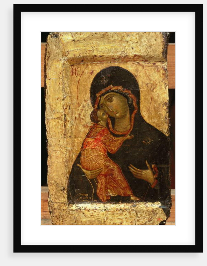 The Vladimir Madonna and Child, Russian icon, Moscow School by Andrei Rublev