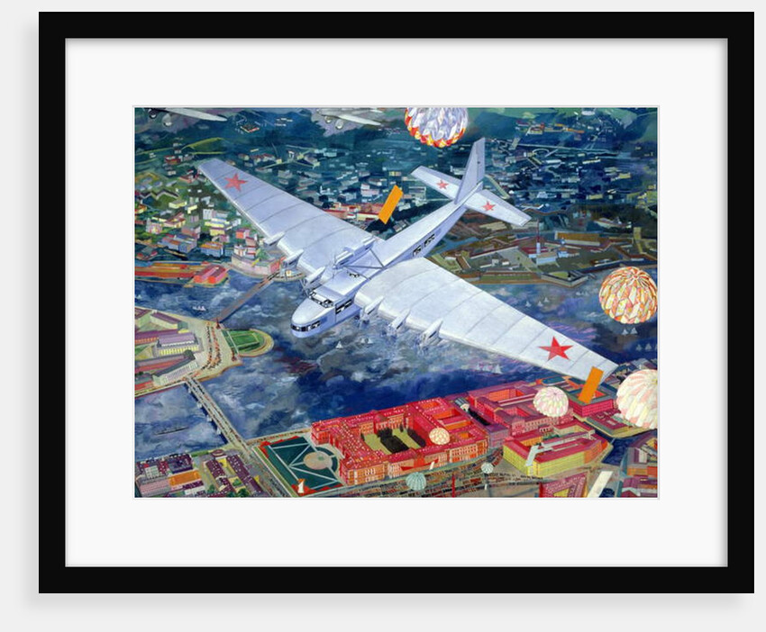 Ant-20 'Gorikiy Maxim Gun', 1934 by Vasili Vasil'evich Kuptsov