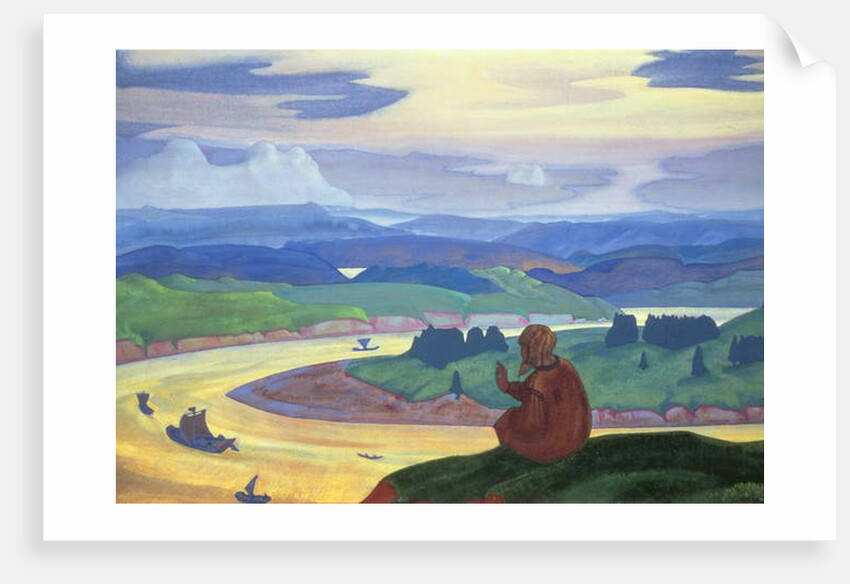 St. Prokopius, 1914 by Nicholas Roerich
