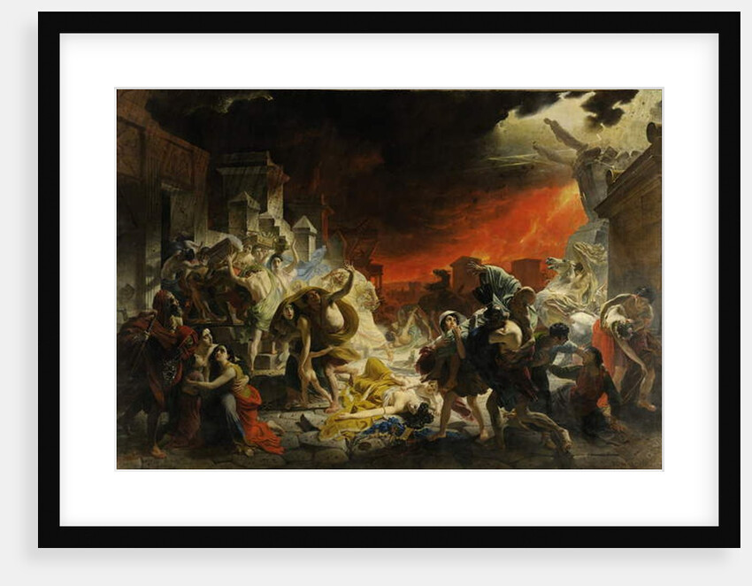 The Last Day of Pompeii, 1833 by Karl Pavlovich Bryullov