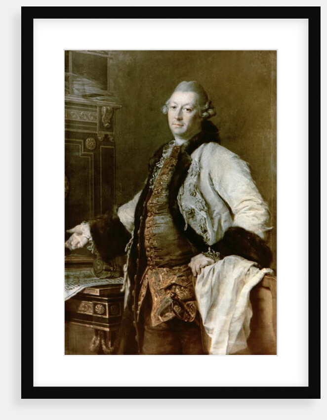 Portrait of Aleksandr Filippovich Kokorinov Architect, Director and First Rector of the Academy of Arts, 1769 by Dmitri Grigor'evich Levitsky