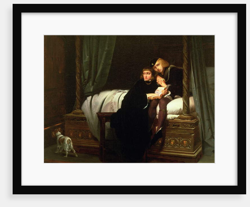 Edward V and the Duke of York in the Tower, 1830-31 by Hippolyte Delaroche