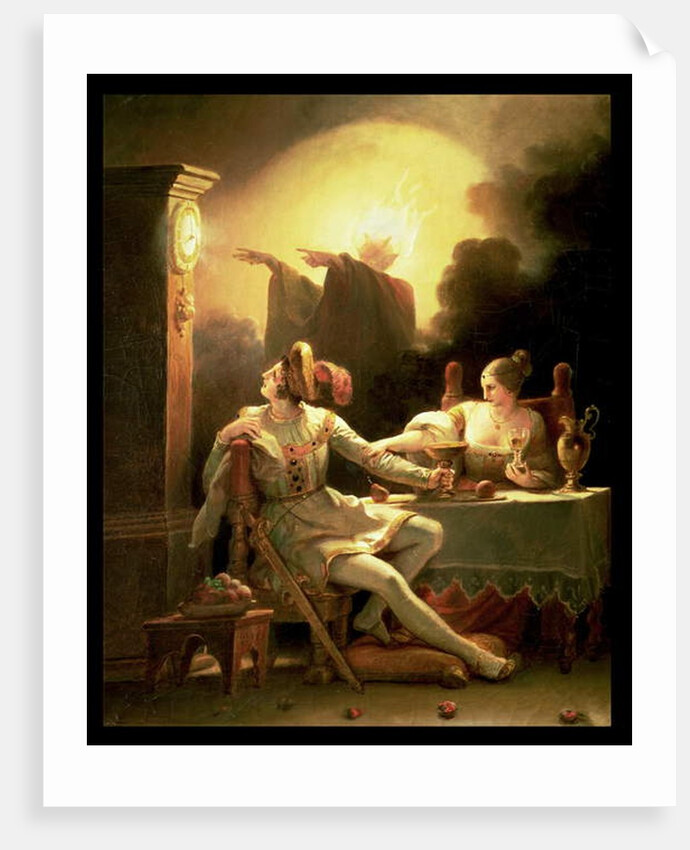 The Fatal Hour: Fantastic Subject II by Alexandre Evariste Fragonard