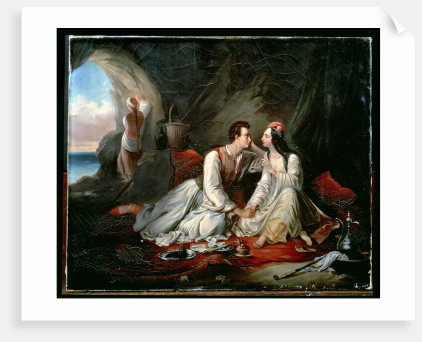 Don Juan and Haidee, c.1833 by Alexandre Marie Colin