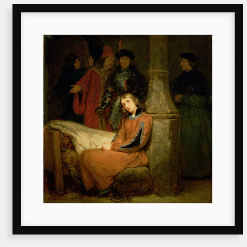 Joan of Arc before Charles VII c.1833 by Gillot Saint-Evre