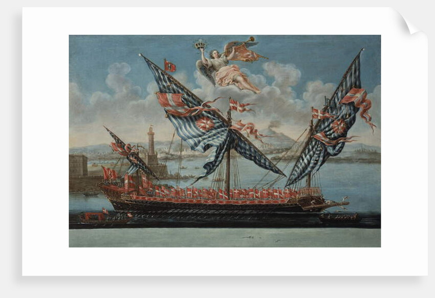 Galley of Emmanuel de Rohan-Polduc, Grand Master of the Order of Saint John of Jerusalem, c.1780-85 by Neapolitan School