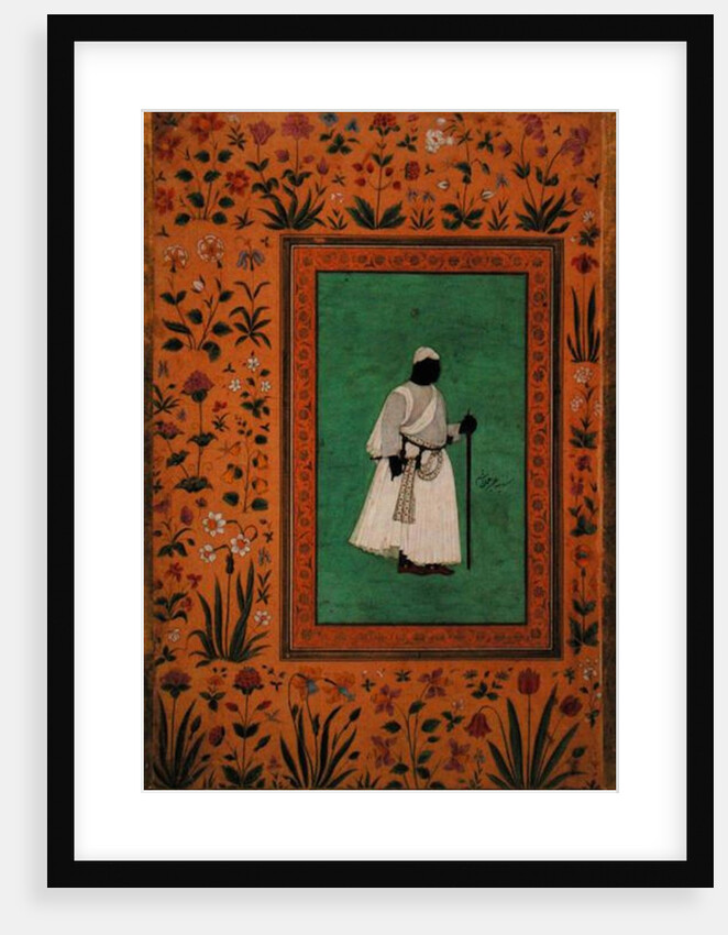 Malik Ambar of Ahmadnager, c.1605-27 by Mughal School