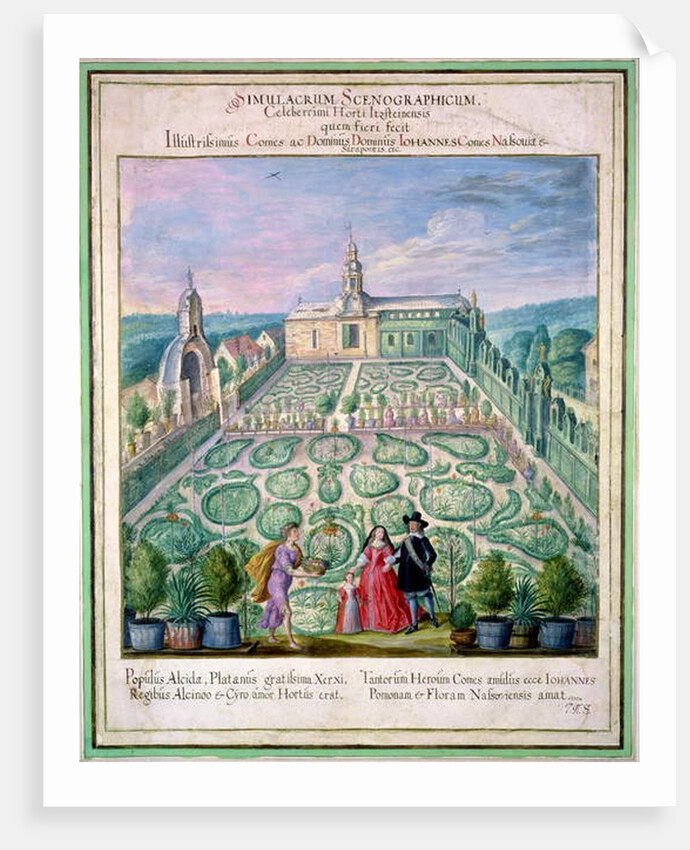 Dutch Garden by Johann Jakob Walther