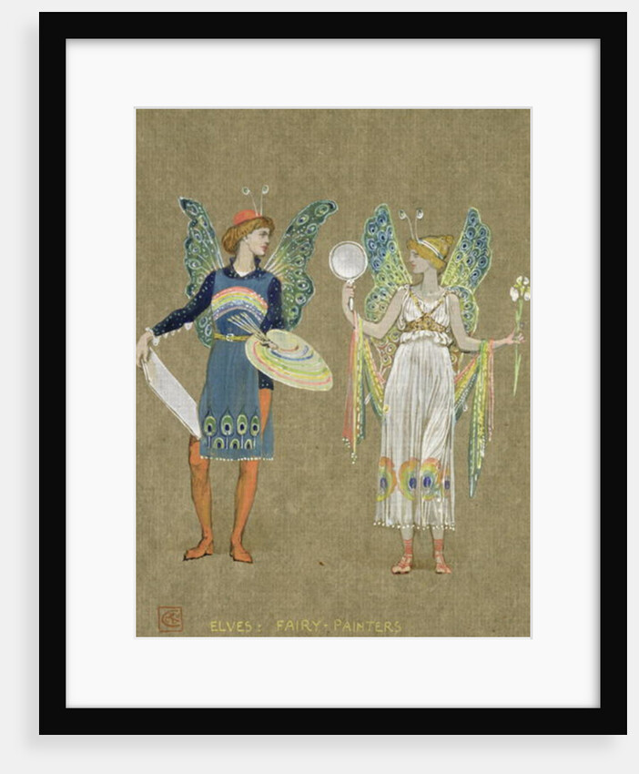 Elves and Fairy Painters by Walter Crane