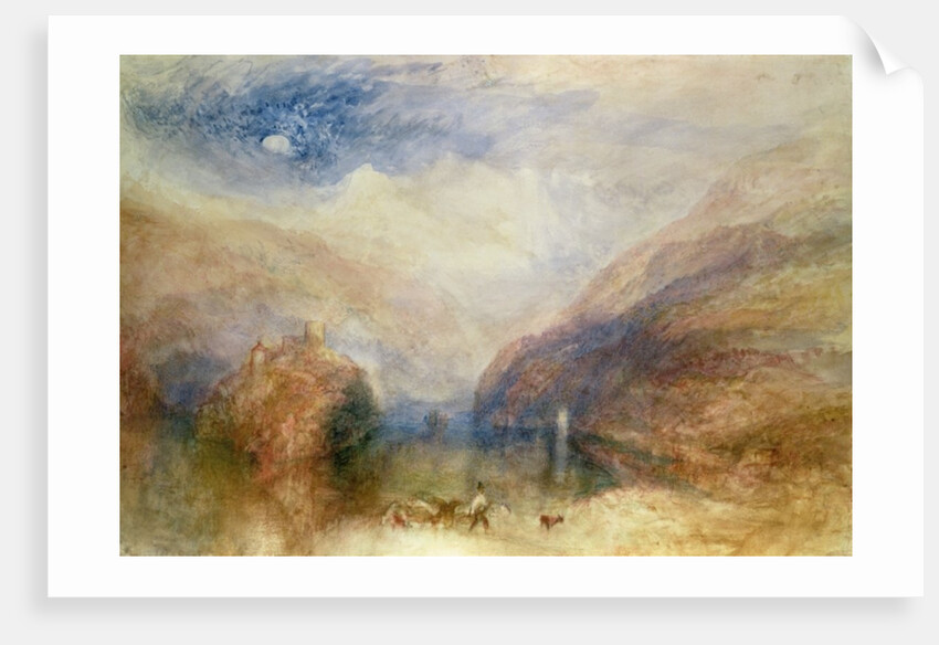 Lake of Brienz, 19th century by Joseph Mallord William Turner