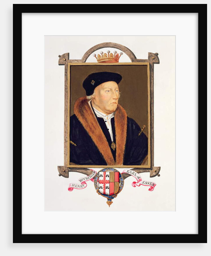 Portrait of Henry Bourchier 2nd Earl of Essex by Sarah Countess of Essex