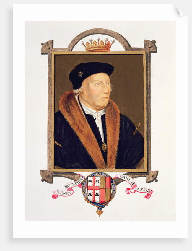 Portrait of Henry Bourchier 2nd Earl of Essex by Sarah Countess of Essex