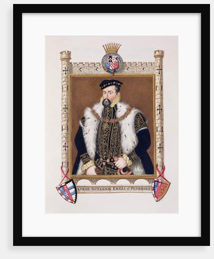 Portrait of William Herbert 1st Earl of Pembroke by Sarah Countess of Essex