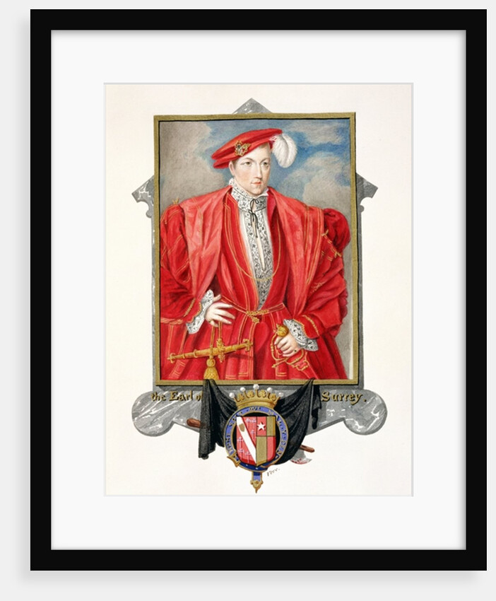 Portrait of Henry Howard Earl of Surrey by Sarah Countess of Essex