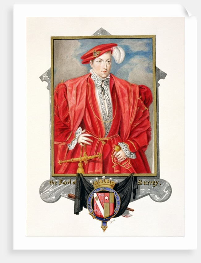Portrait of Henry Howard Earl of Surrey by Sarah Countess of Essex