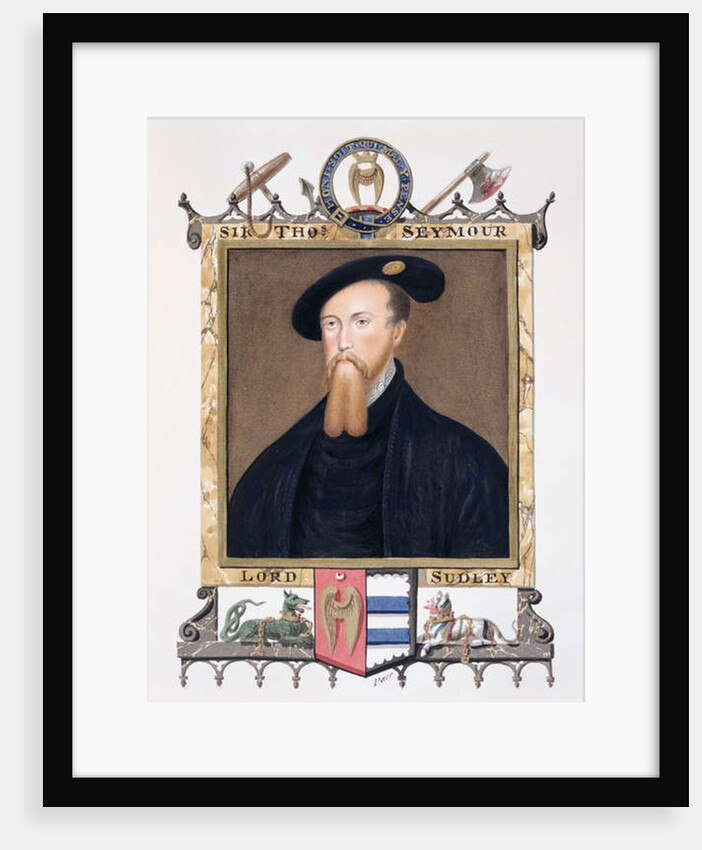 Portrait of Thomas Seymour 1st Baron of Sudeley by Sarah Countess of Essex