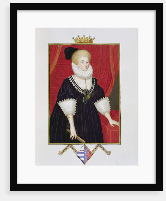 Portrait of Lady Catherine Grey Countess of Kent by Sarah Countess of Essex