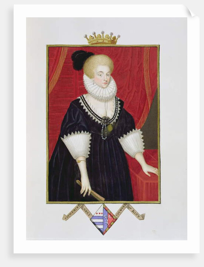 Portrait of Lady Catherine Grey Countess of Kent by Sarah Countess of Essex